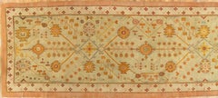 Antique Oushak Gallery Carpet 5.8x20