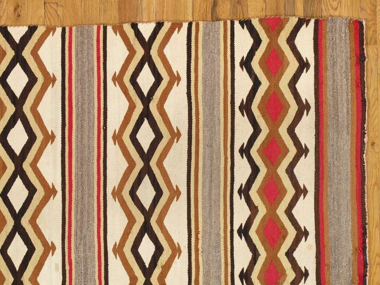 Vintage Navajo rug 3'6