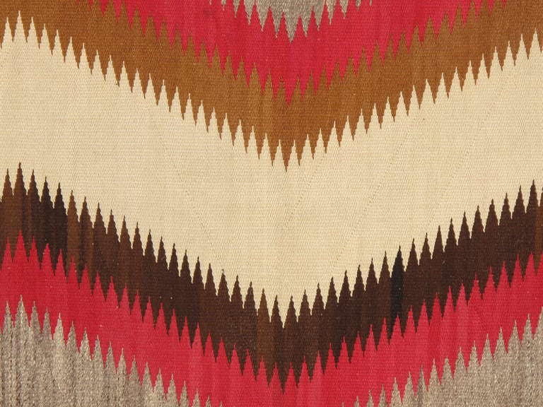 Navajo rugs (3x5) and blankets are textiles produced by Navajo people of the four corners area of the United States. Navajo textiles are highly regarded and have been sought after as trade items for over 150 years. Commercial production of handwoven