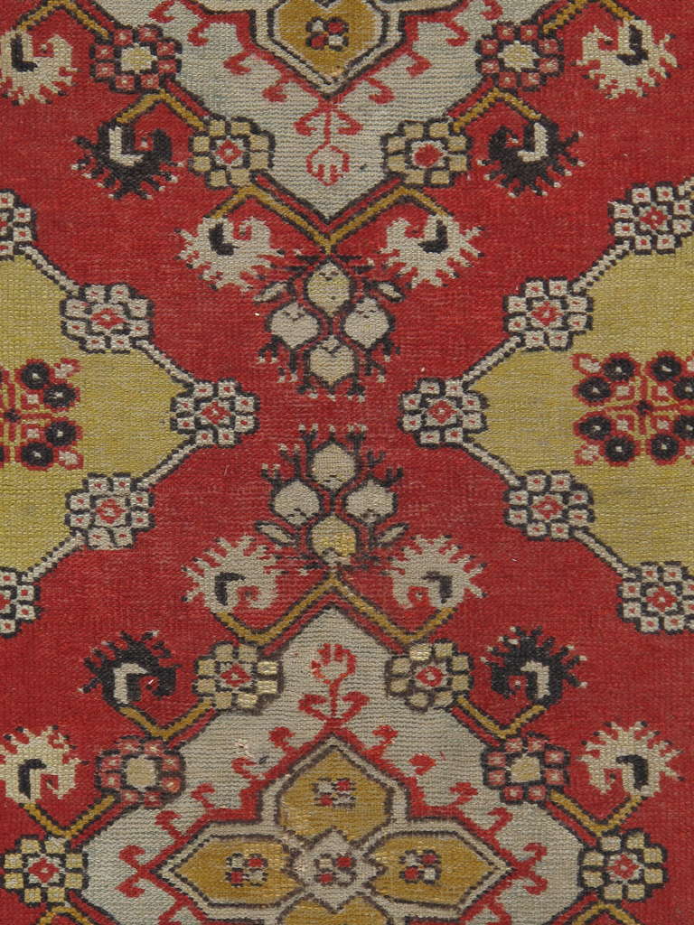 West Anatolia is one of the largest weaving regions in Turkey. Since the 15th century, Turkish rugs have always been on top of the list for having fine oriental rugs. 

Antique Turkish Oushak carpets made in the late 19th century/ Early 20th