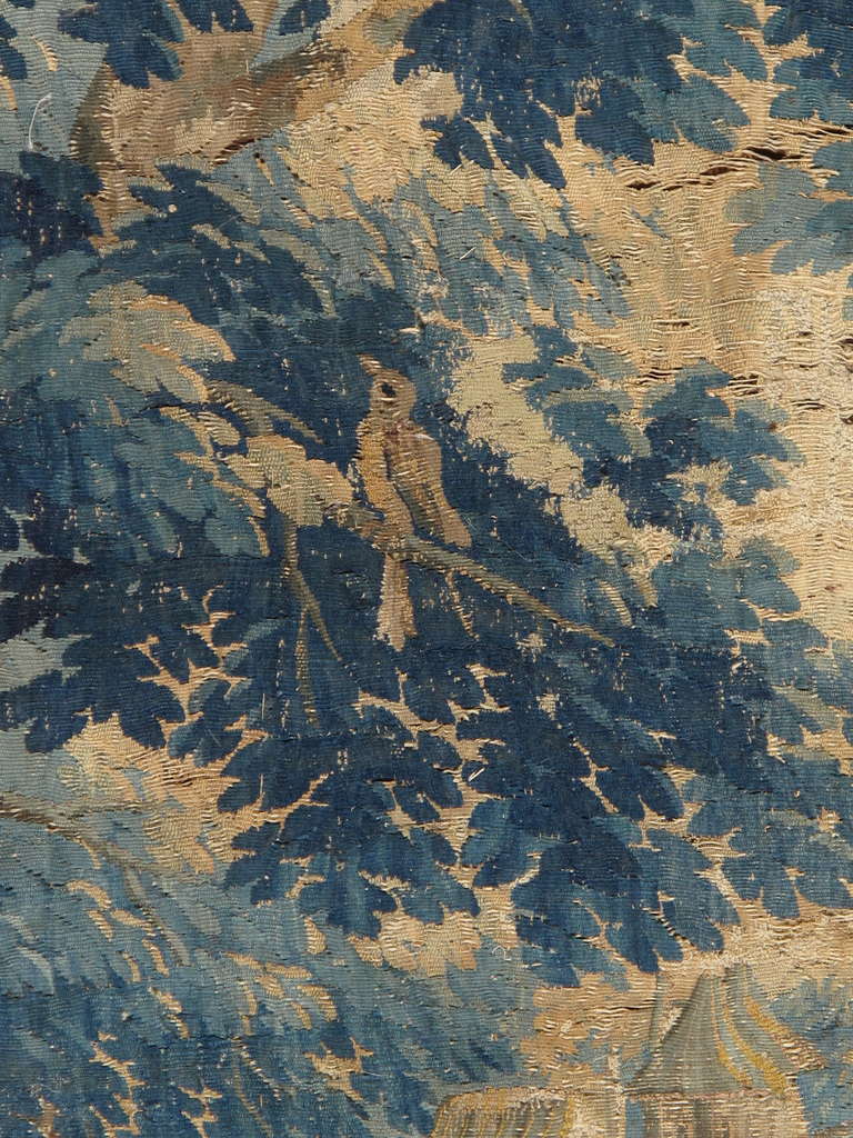 Aubusson Late 17th Century Verdure Tapestry