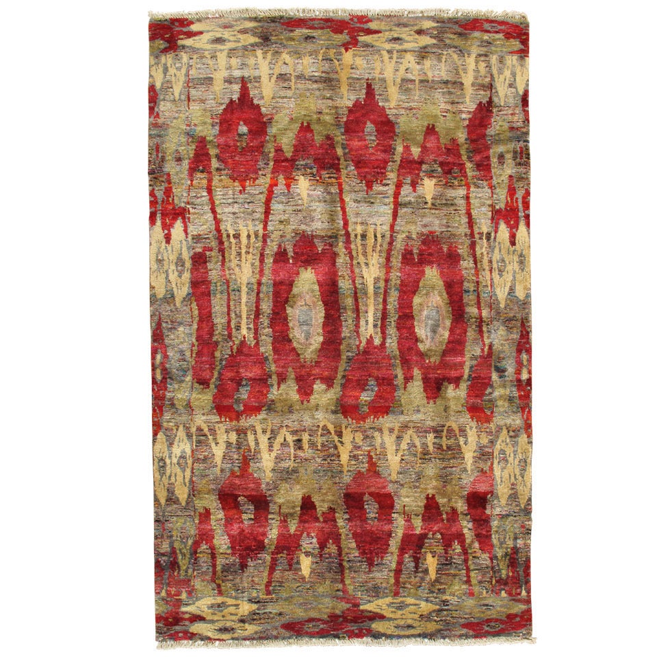 Vintage Silk Sari Rug