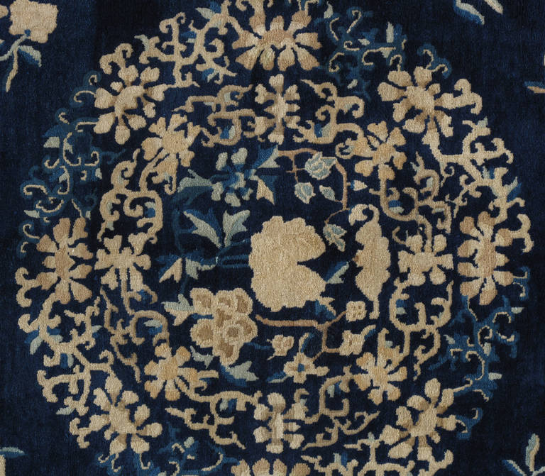 Chinese Antique Peking Carpet