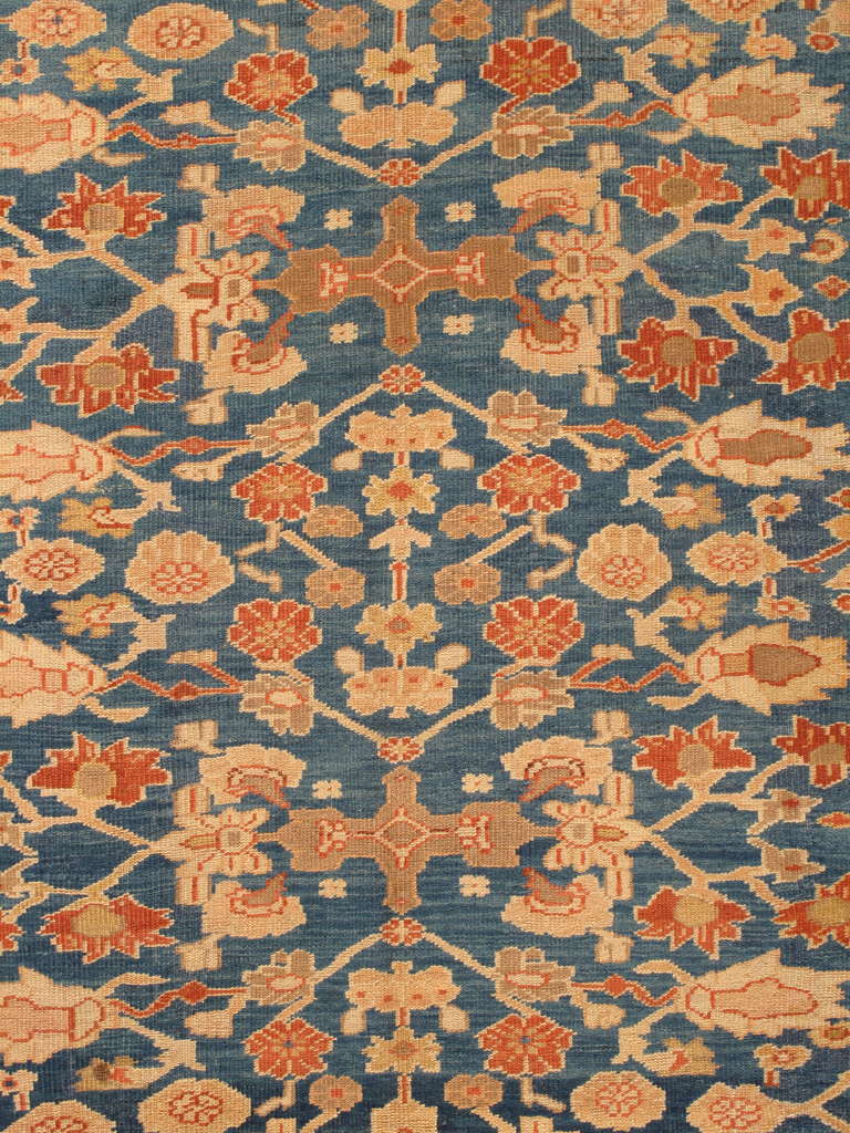 In 1883, Ziegler and Co., of Manchester, England, established a Persian carpet manufacture in Sultanabad, Iran, employing designers from major Western department stores, like B. Altman and Liberty of London, to modify fanciful 16th and 17th century