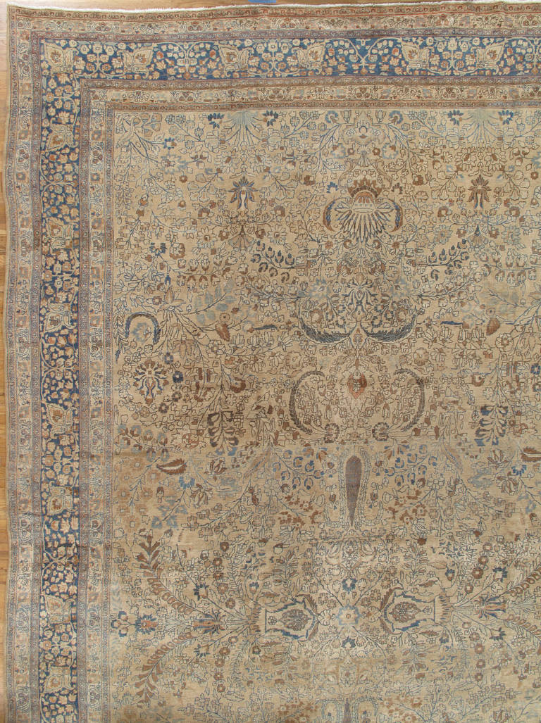 Tabriz is an important weaving center in North West Persia and has been since the 16th century. This city has become one of the leading producers of carpets in the east. In the 19th century, most of these works of art ended up in the American