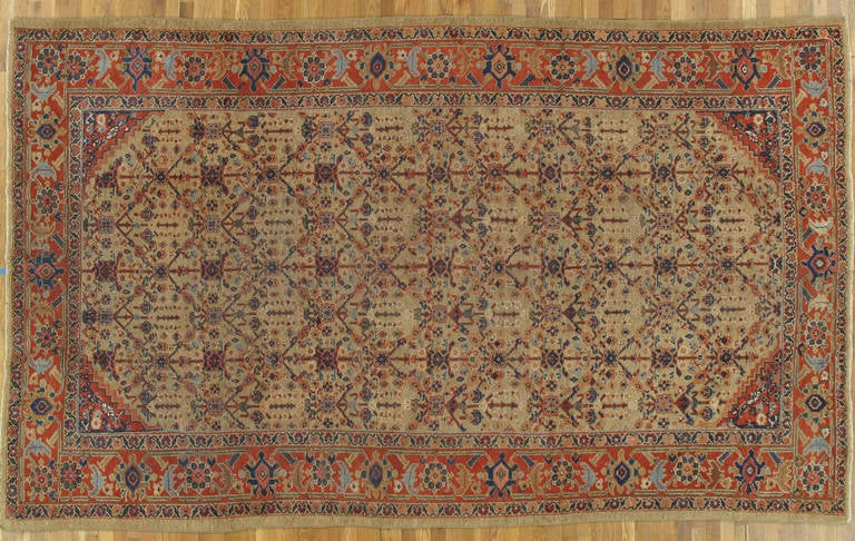 Mahal is a region in NW Persia. Mahal's just like Sultanabads are famous for their floral designs as they improved the quality and designs to match the European taste. Adapting the traditional patterns for use in European and American homes.