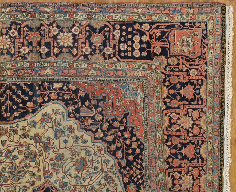 Antique Mohtasham Kashan at 1stDibs kashan mohtasham