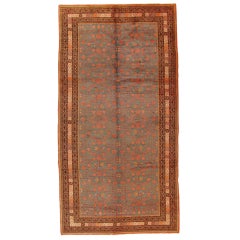Antique Khotan Carpet 6.7x13