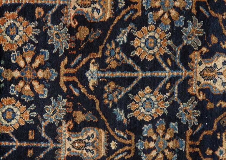 Malayer is a large village located between the major weaving areas of Hamadan and Sarouk in Northwest Persia. In Malayer and the small villages surrounding it, production was almost exclusively small rugs and runners made by individual weavers in