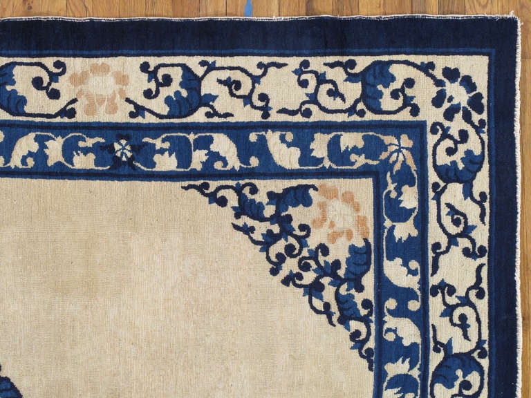 Noué à la main Tapis chinois ancien en vente