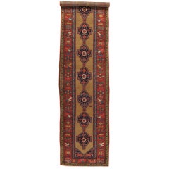 Antique Bijar Runner