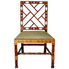 A Rare George III Side Chair, Circa 1770