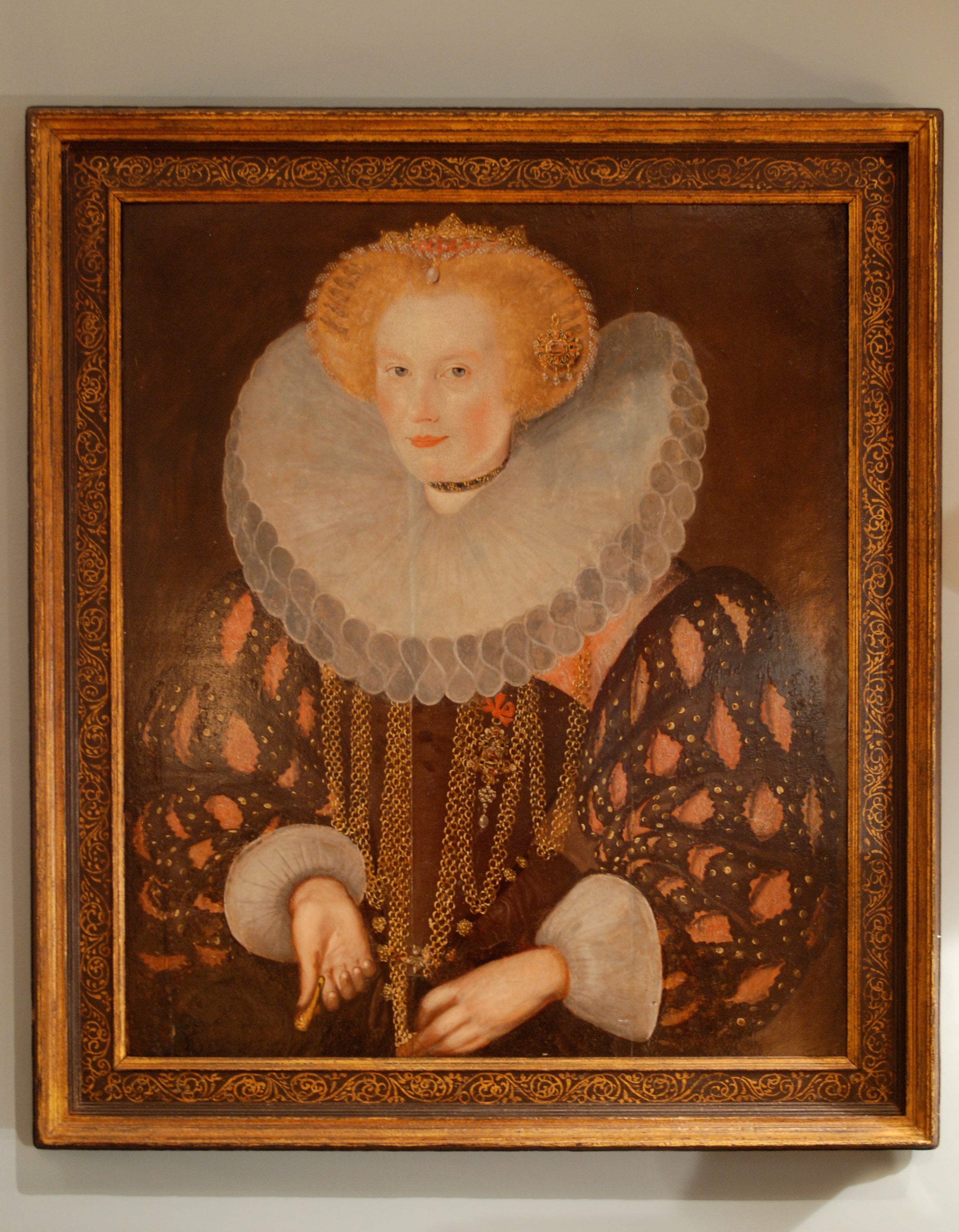16th Century Oil Portrait.