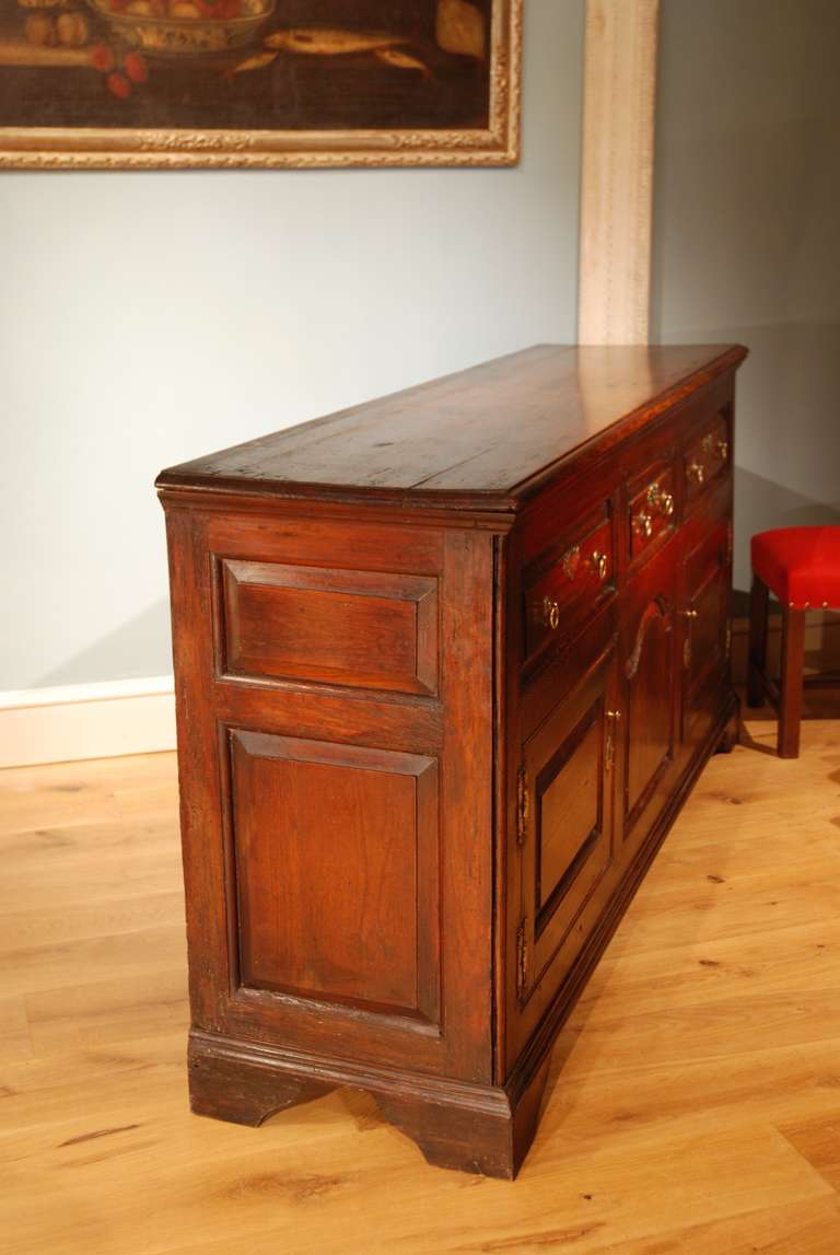 British Mid-18th Century Pine Dresser or Sideboard