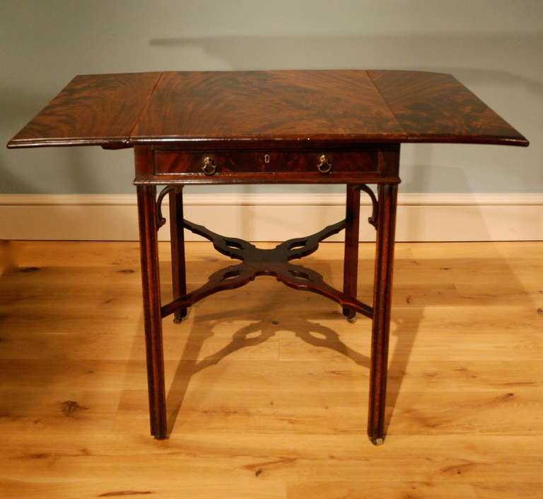 British A Fine Mahogany Pembroke Table circa 1760