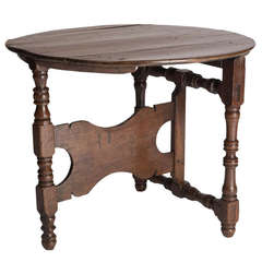 Antique Oak Coaching Table