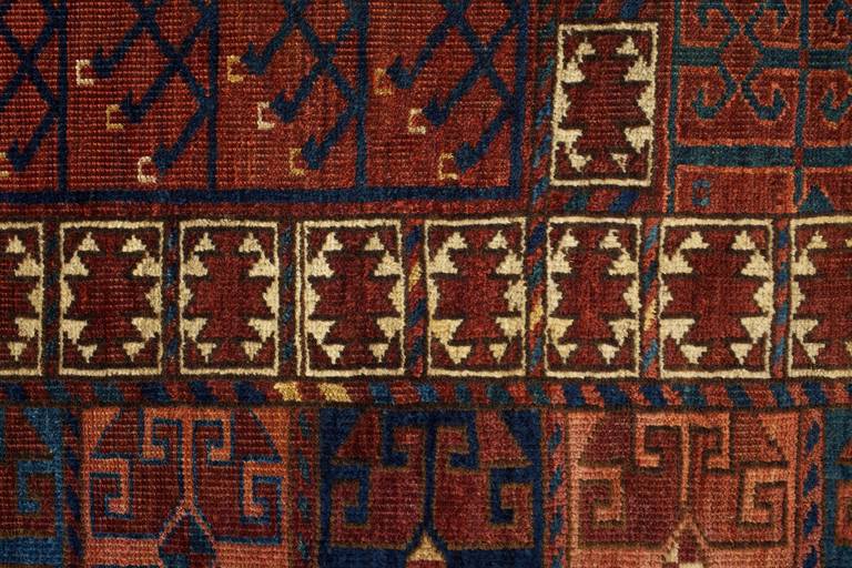 Antique Turkoman Rug, circa 1890s