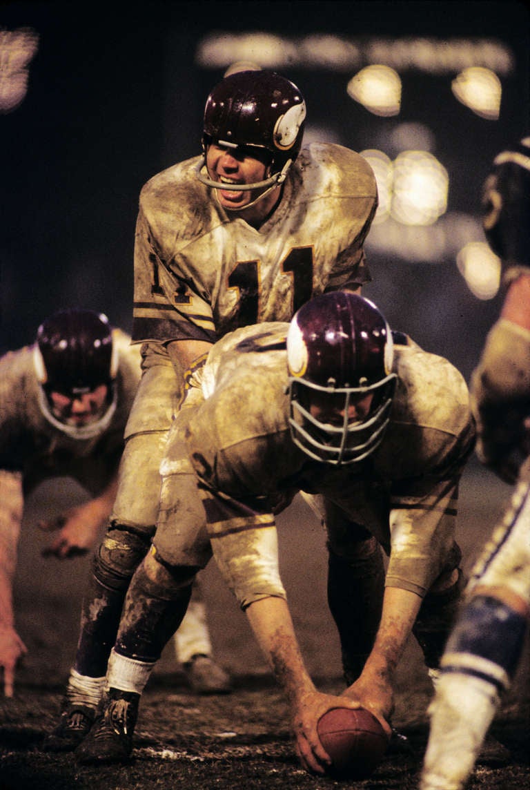 No pain, no gain.

The most memorable moments since the birth of pro football in America.

The best of sports photographer Neil Leifer’s 10,000 rolls of football pictures, including hundreds of previously unpublished images. Presented in a custom