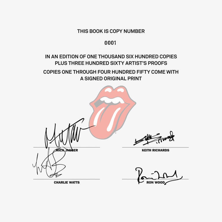 Rolling Stones, Art Edition B In Excellent Condition In Los Angeles, CA