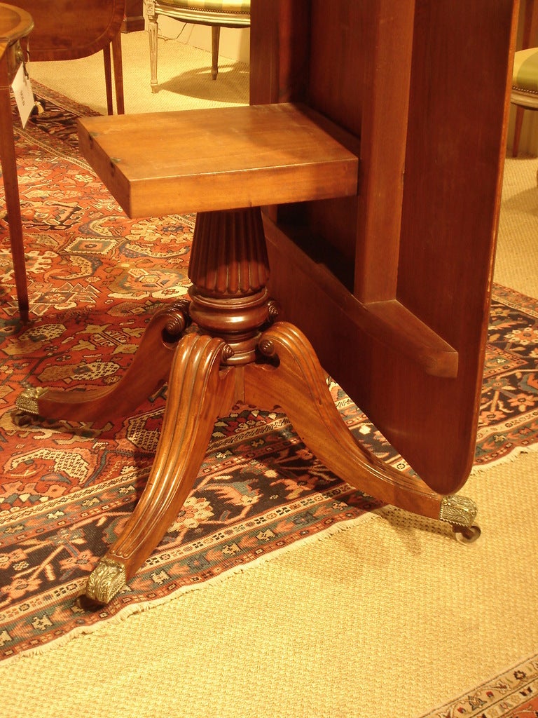 Regency Period Mahogany Breakfast Table