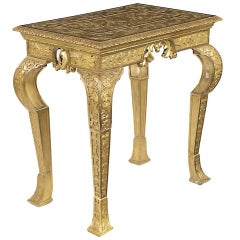 George I Giltwood And Gesso Centre Table