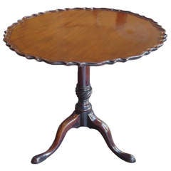 Early George III period tilt top table