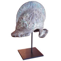 Grand Tour cast bronze souvenir helmet