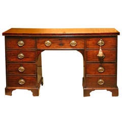 Antique Irish George III period mahogany sideboard