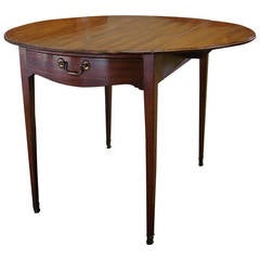 Late George III Period Mahogany Pembroke Table