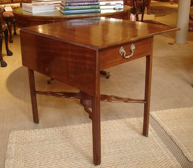 Early George III Period Pembroke Table in the Manner of Chippendale