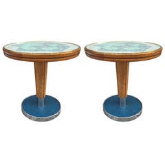 Pair of Coffee Tables Designed by Gustavo Pulitzer