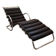 Lounge Chair By Mies Van Der Rohe.