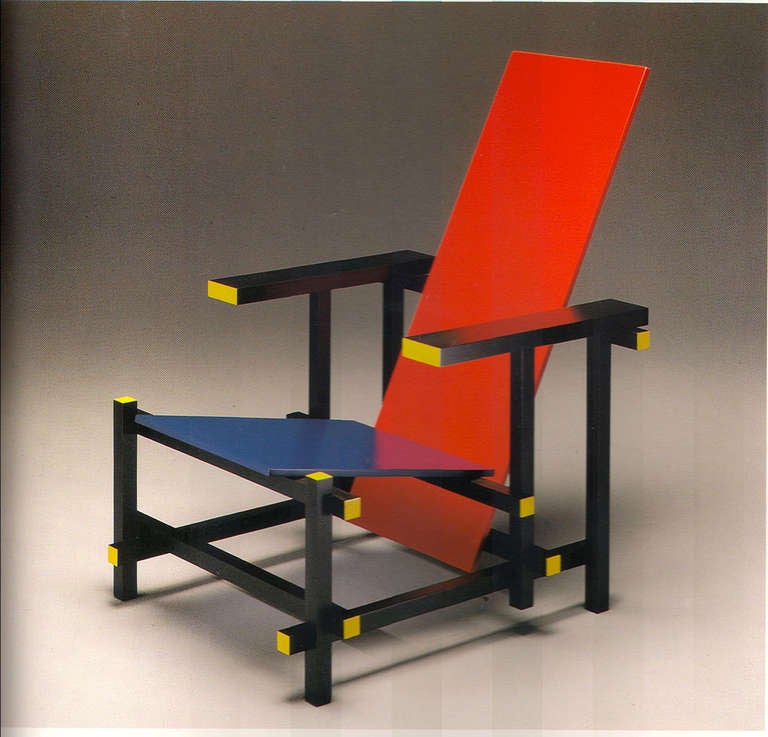 Armchair Red and Blue Rietveld, Cassina production, number 1074, the first 70 years of production, Measure x 83 x h.88 L. 65.5 (sitting h.33)
Gerrit Thomas Rietveld (Utrecht, June 24, 1888 - Utrecht, June 26, 1964) was a Dutch architect who was