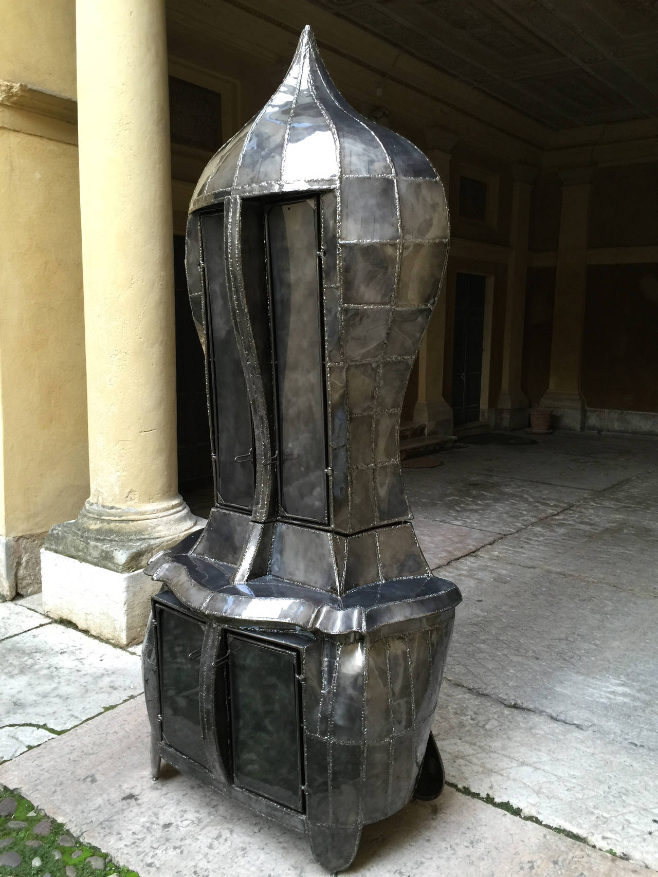 Metal Spectacular Cabinet Container Design by Anacleto Spazzapan
