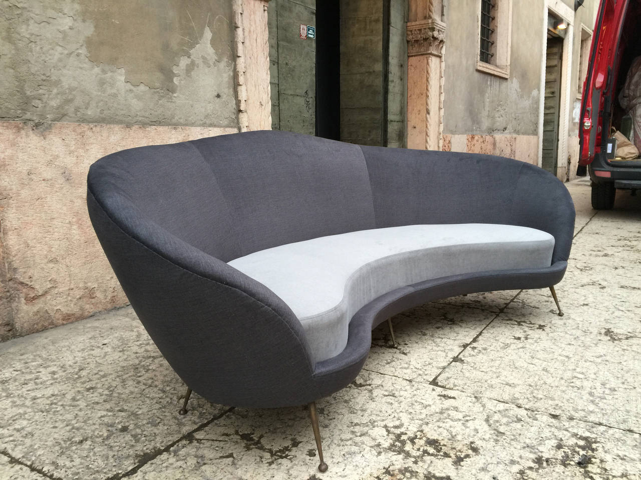 Spectacular Sofa, Design Gigi Radice In Excellent Condition In Saint-Ouen, FR