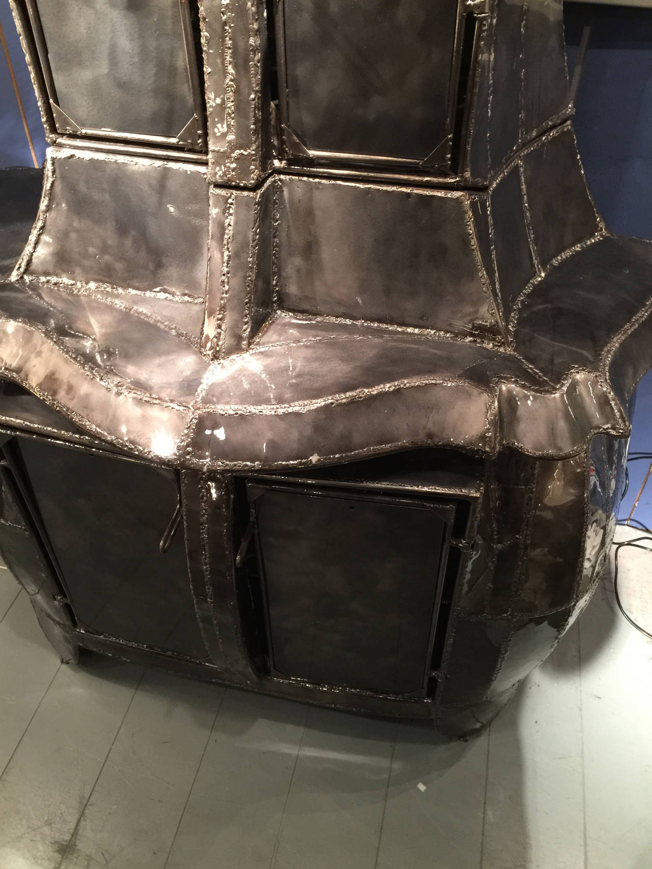 Spectacular cabinet container design by Anacleto Spazzapan.

Description of the 