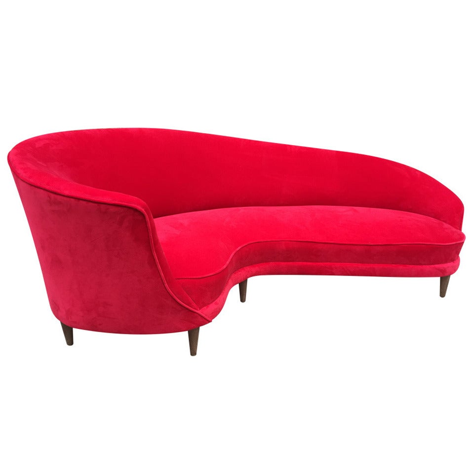 Beautiful Curved Sofa Designed by Gigi Radice