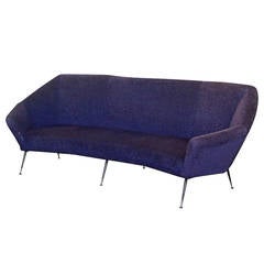 Large Curved Sofa Designed by Gigi Radice