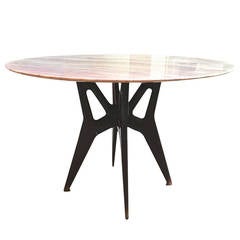 Elegant Marble Table, Design Attributed to Ico Parisi