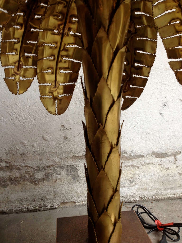 Palm Tree Light by Maison Jansen