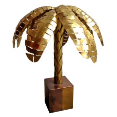 Palm Tree Light by Maison Jansen