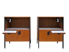 Fabulous Pair of Bedside Tables Designed by  Ico Parisi