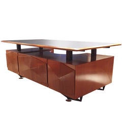 Vintage Beautiful Desk Designed by Vittorio Rossi, 1950