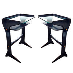 Pair of Bedside Tables, Design by Ico Parisi