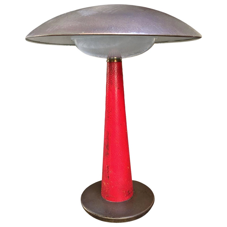 Rare Table Lamp Designed by Stilnovo, 1950