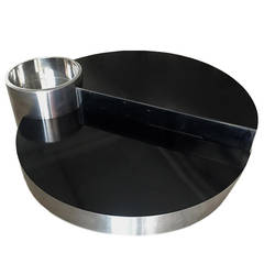Wonderful and rare coffee table bar, design Willi Rizzo
