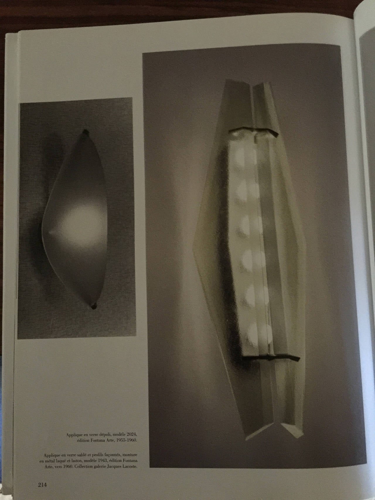 Rare Pair of Wall Lamps, Design Max Ingrained Fontana Arte, 1958 2
