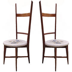 Pair of Chairs Designed by Vittorio Dassi