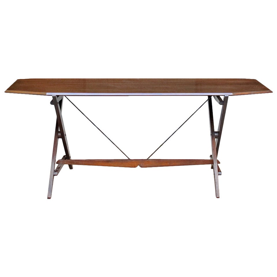 Table Designed by Franco Albini and Produced by Poggi For Sale