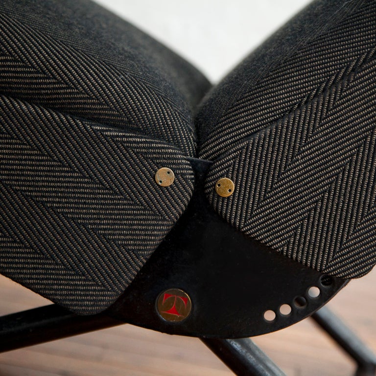 Early P40 Adjustable Lounge Chair by Osvaldo Borsani 1